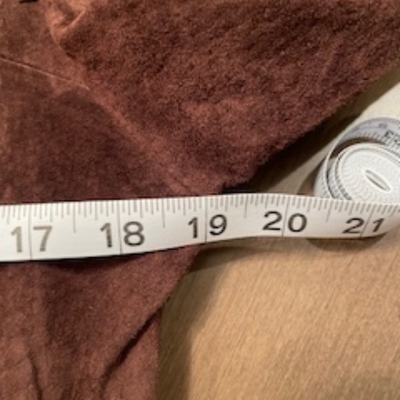 a' la carte - Brown Suede Jacket - Size Small - Picture 8 of 12
